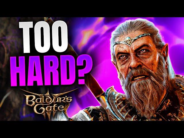 Is Baldur's Gate 3 TOO HARD?! (New Players MALDING Over Difficult Combat)