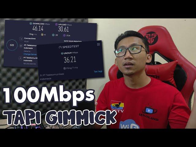 PAKET JITU ROYALTI Indihome | 100Mbps Cuma Gimmick?