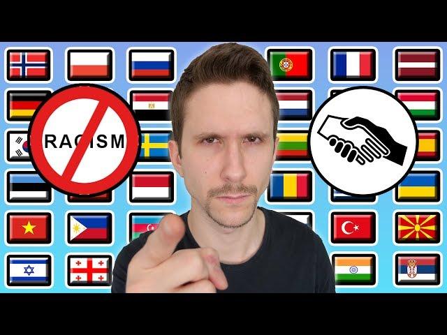 How To Say "NO TO RACISM!" in 40 Different Languages