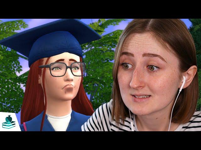 my sim didn't even graduate lol