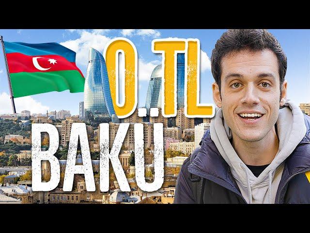 AZERBAYCAN'DA 0 TL İLE 1 GÜN GEÇİRMEK! (BAKÜ)