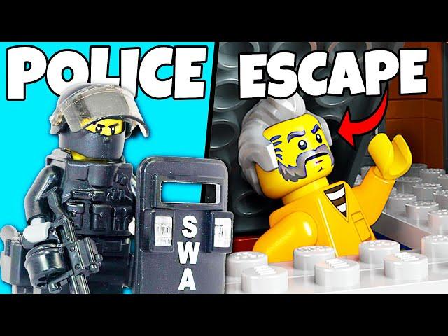 I Simulate a PRISON ESCAPE in LEGO…