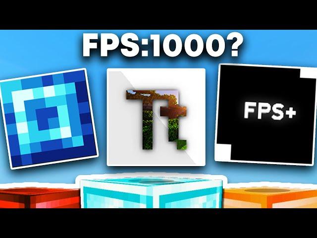 Testing MCPE "FPS BOOST" Texture Packs For Minecraft 1.20