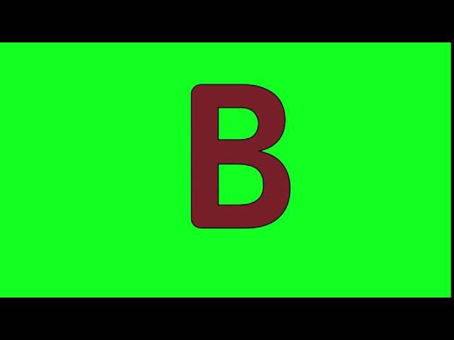 Animated "Letter B" (free to download)