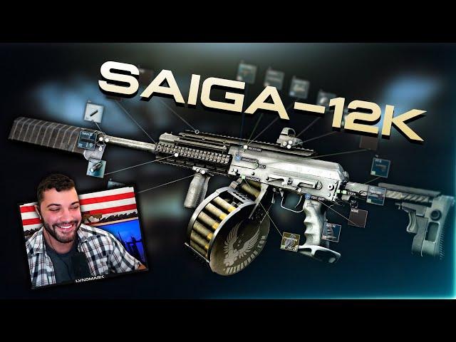 Lvndmark Tries the SAIGA-12 shotgun - Escape From Tarkov