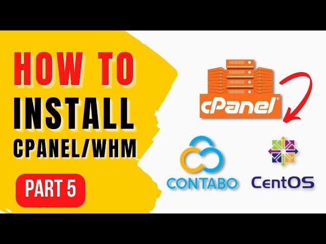 How to INSTALL cPanel on CentOS 7 In Contabo (EASY and FAST) - Make Money with Websites Part 5