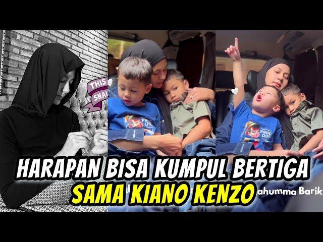 MAMAPAU TULIS DOA HARU BUAT KIANO KENZO..BERHARAP BISA SEGERA KUMPUL BERTIGA