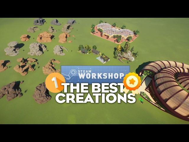 Testing THE BEST Steam Workshop Creations EVER in Planet Zoo!