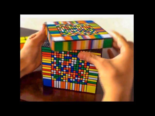 he solved this rubik's cube in 3 seconds...