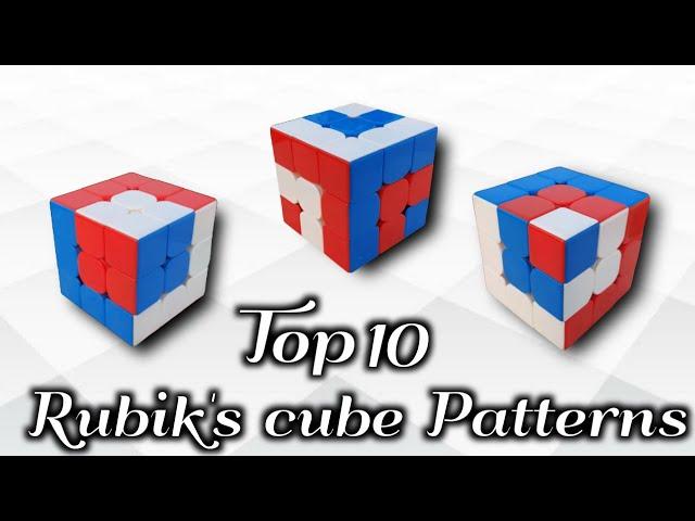 Top 10 Rubik's cube Patterns