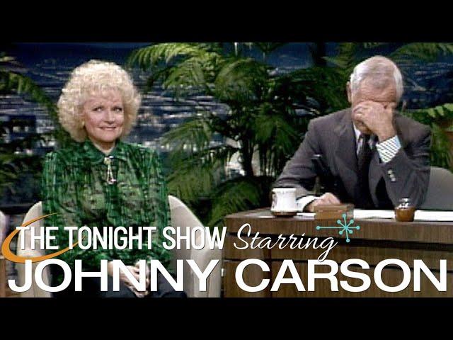 Betty White Recounts Johnny's Jokes About Her | Carson Tonight Show