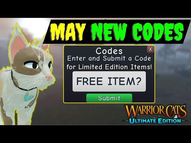 ️NEW UPDATE️WARRIOR CATS CODES ROBLOX 2024 - WARRIOR CATS CODES MAY