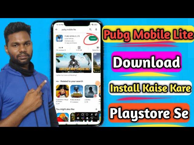 How To Install Pubg Mobile Lite From Playstore 2022 hindi | Pubg Lite Playstore se install kare