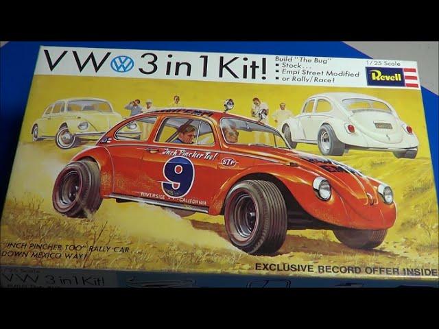 Classic Revell VW (3 in 1) Scale Model Kit Review