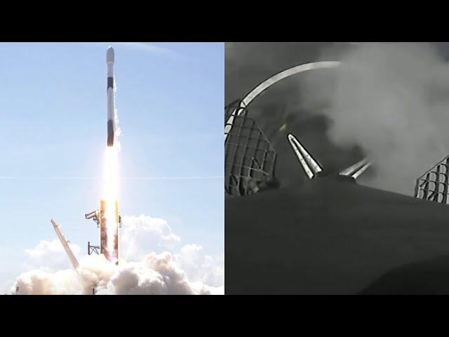 SpaceX Starlink 26 launch & Falcon 9 first stage landing, 4 May 2021