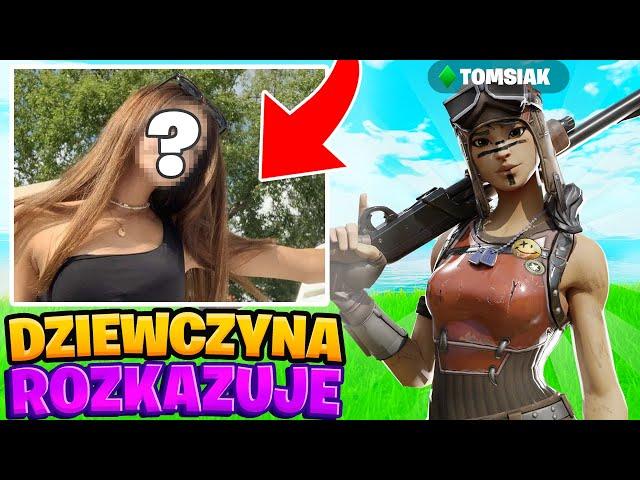 10-LATKA ROZKAZUJE MI w Fortnite PRZEZ 24H! *zwyzywała mnie!*