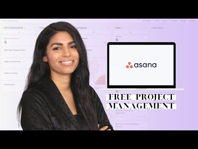 How I Use Asana | Freelance Social Media Manager & Course Creator