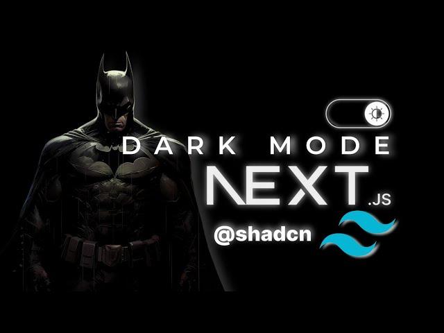 How to setup dark mode in nextjs 14 | Nextjs14