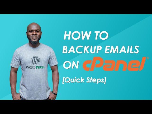 How To Backup Your Email Accounts and Messages via cPanel’s File Manager