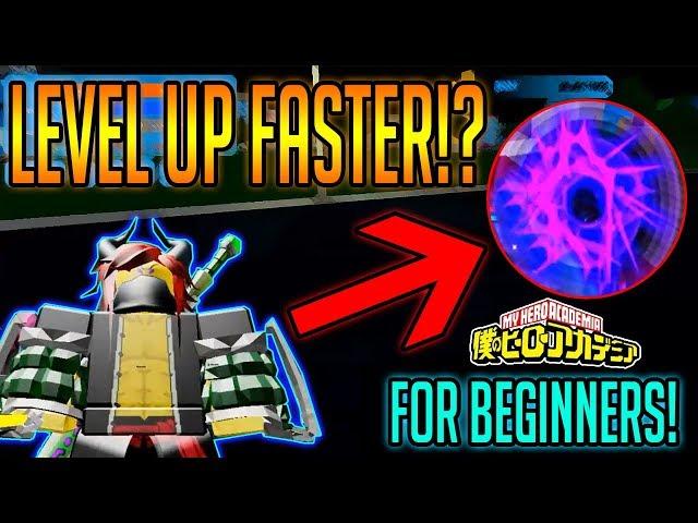 BOKU NO ROBLOX REMASTERED HOW TO LEVEL UP FAST!? BEGINNERS GUIDE! | ROBLOX | Builderboy TV