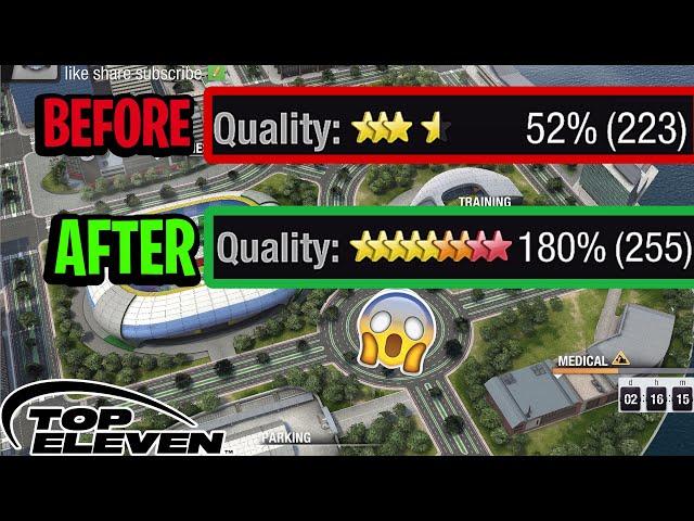 Complete Tutorial for Training SUPERSTAR PLAYER | Top Eleven 2024 [180% Rule]