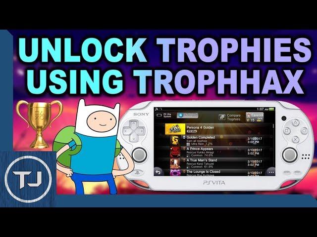 PS Vita Unlock Any Trophy On Any Game! (TropHAXSE)