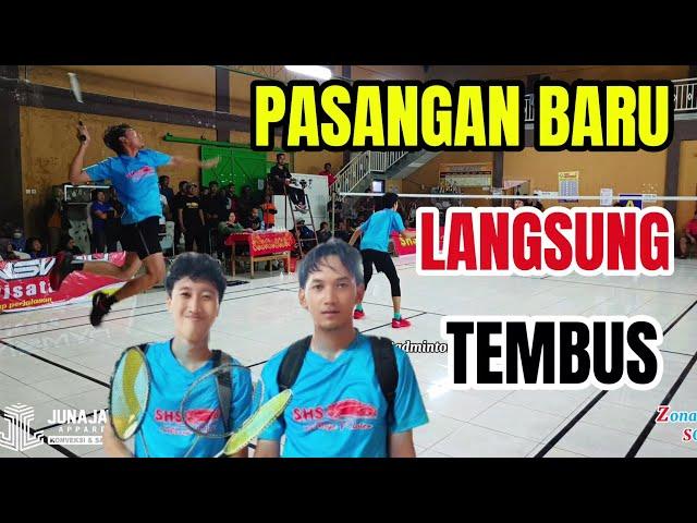 SMASH KERAS Dan Kecepata DUET Pasangan Baru‼️ Bikin Lawan Kualahan