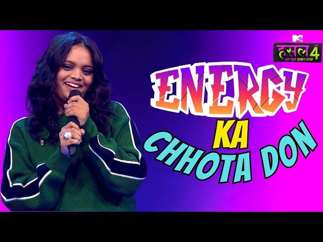 Srushti Tawade stage पर... मतलब 5000 पटाखों  की लड़ी | MTV Hustle 4