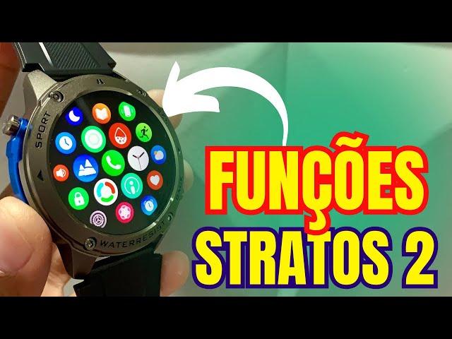 ZEBLAZE STRATOS 2 ULTRA E TODAS AS SUAS FUNÇÕES EM DETALHES!