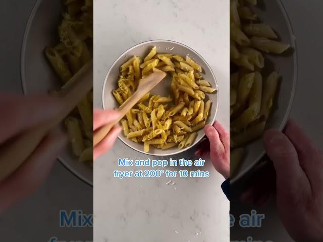 Crunchy, golden pasta chips Air Fryer