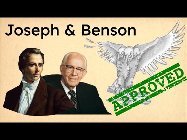 Joseph Smith & Benson CONFIRM Ezra's Eagle