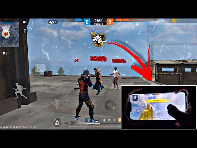 RUOK ON MOBILE? Handcam 1v6 - Free Fire highlights ️