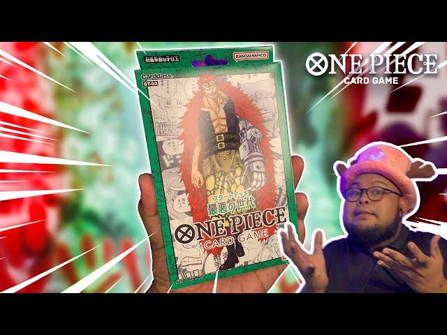 *NEW* WORST GENERATION STARTER DECK OPENING!! - ONE PIECE CARD GAME