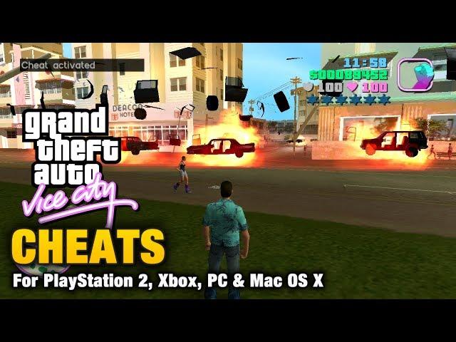 GTA Vice City Cheats