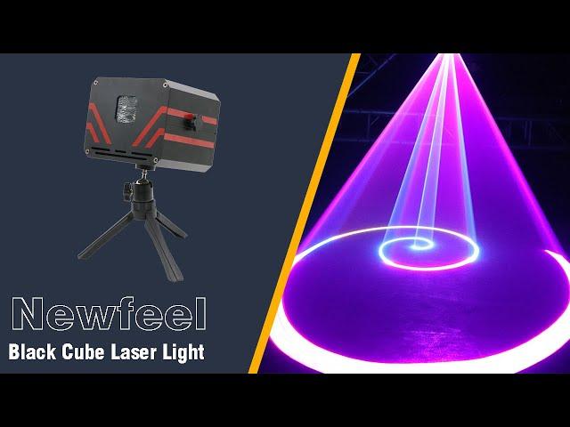 Newfeel Lasers Black Cube Laser Light Show Projector