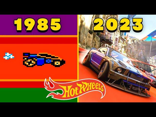 Evolution of Hot Wheels Games 1985-2023