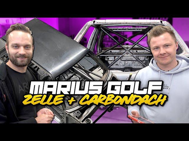 Marius Golf 2 - Krasse Rennsportzelle und leichtes Carbon Dach! | Philipp Kaess |