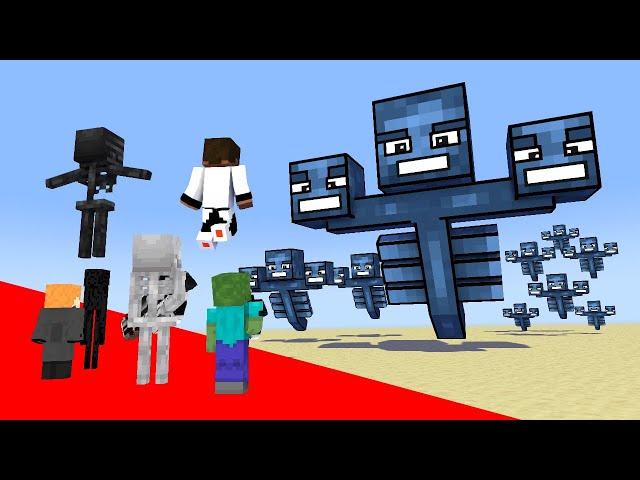 Monster Fight : WITHER APOCALYPSE -Minecraft Animation