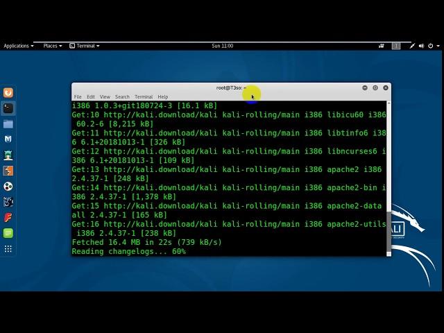 How to install apache server in Kali Linux