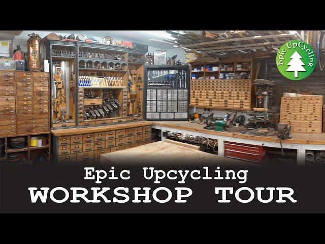 Epic Upcycling Workshop Tour and Update 2024