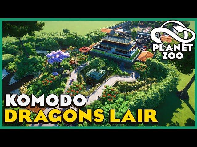 The Dragon's Lair! Komodo Dragon Habitats! Zoo Spotlight 09 #PlanetZoo