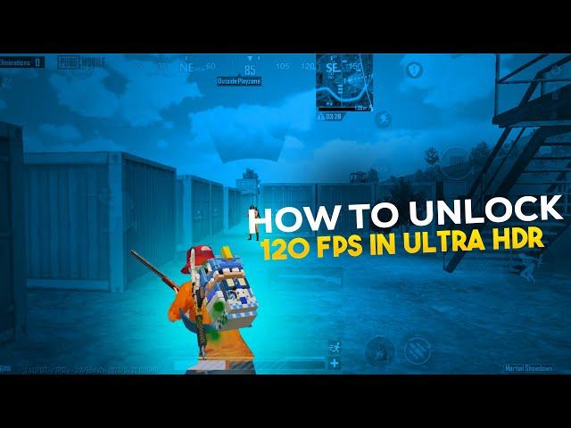 HOW TO UNLOCK 120 FPS IN ULTRA HDR | PUBG MOBILE | GAMELOOP | RAJPOOT HERE
