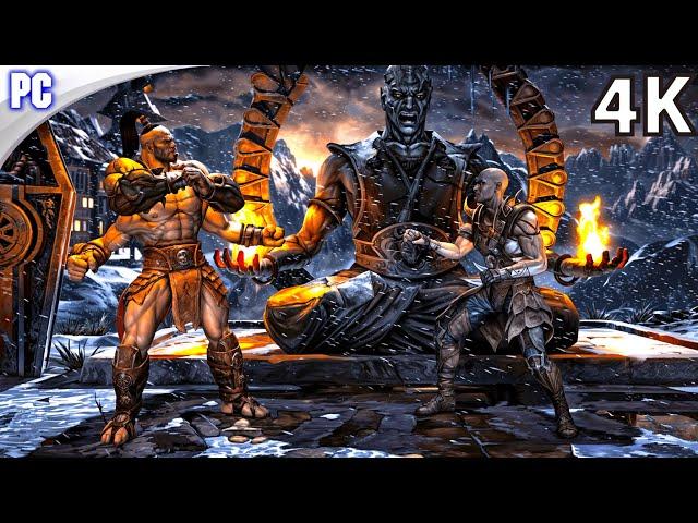 Mortal Kombat X | Goro vs Quan Chi | PC Gameplay 4K #mkx