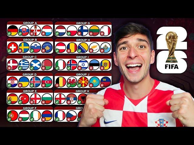 *EARLY* World Cup 2026 UEFA Qualifier Prediction