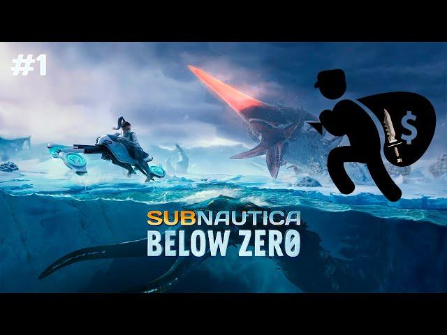  Kidnapping a PENGUINE and I they steal the knife! #one  Subnautica Below Zero gameplay SPANISH