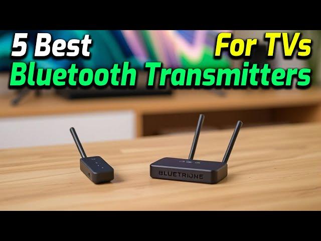 5 Best Bluetooth Transmitters For TVs || Must watch before purchasing