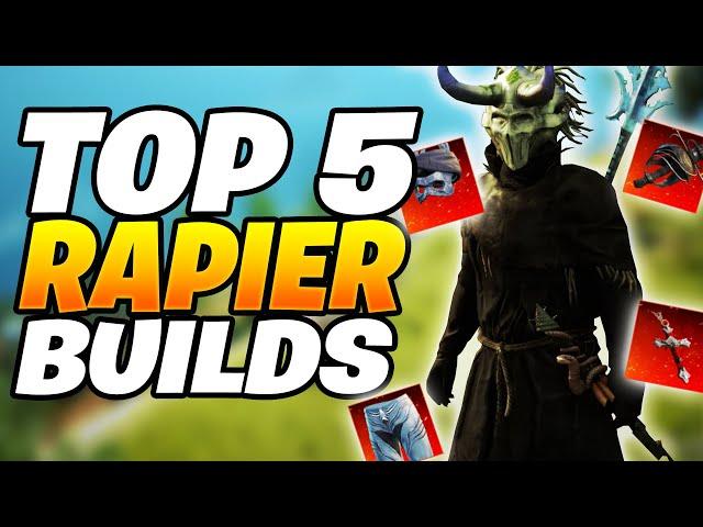 TOP 5 BEST RAPIER BUILDS! New World Aeternum Rapier Build Guide