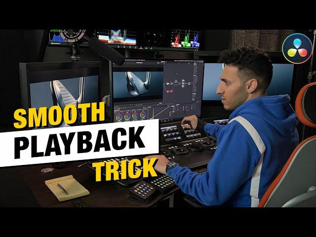 The Easiest way to get Real-Time Playback in DaVinci Resolve | Quick Tip Tuesday