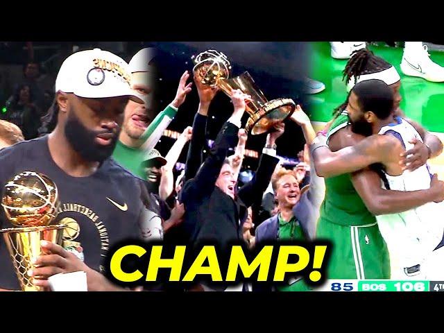 Grabe ang respeto ni Kyrie Irving sa Boston kahit pinagmumura ng crowd! | Celtics 2024 NBA CHAMPION!