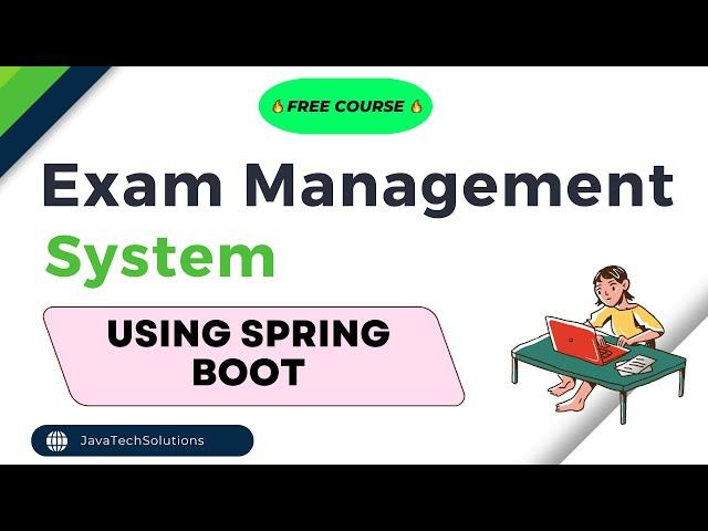 Build an Exam Portal with Spring Boot and Angular for 2024